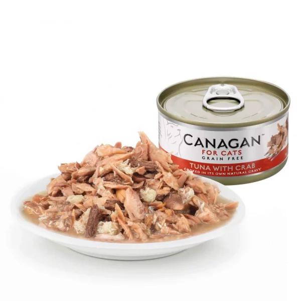 Canagan Lata para gatos de Atún con cangrejo 75g