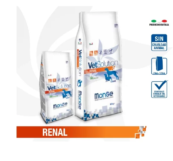 Bolsas Monge VetSolution CANINE RENAL 2kg-12kg